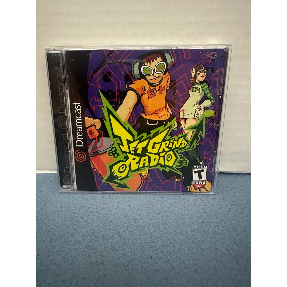 Jet Grind Radio Sega Dreamcast CIB Complete Manual 2000 Action Game Retro
